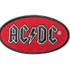 Hot AC/DC Oval Logo - Kangasmerkki Kangasmerkit|Ac / Dc