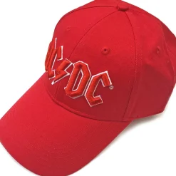 AC/DC Red Logo - Lippis, punainen Ac / Dc|Lippikset
