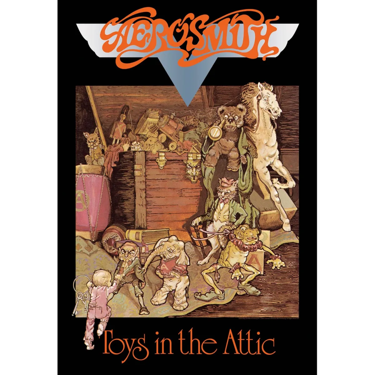 Outlet Aerosmith: Toys In The Attic - Seinälippu Aerosmith|Seinäliput