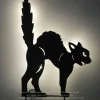 Hot Alchemy Black Cat - Aurinkokennovalaisin Kissateema|Pihatarvikkeet