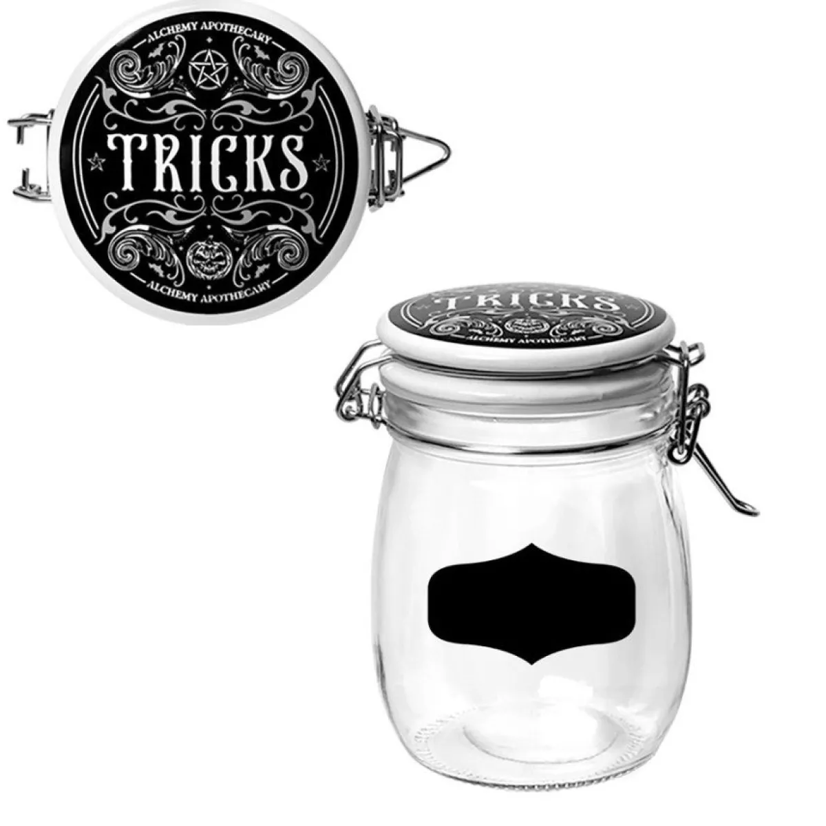 Clearance Alchemy Curses, Tricks & Spells - Säilytyspurkki setti 3kpl Goottikamaa|Koriste-Esineet