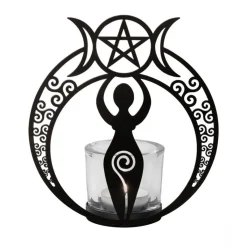 Clearance Alchemy Danu Goddess - Tuikkulyhty Goottikamaa|Koriste-Esineet
