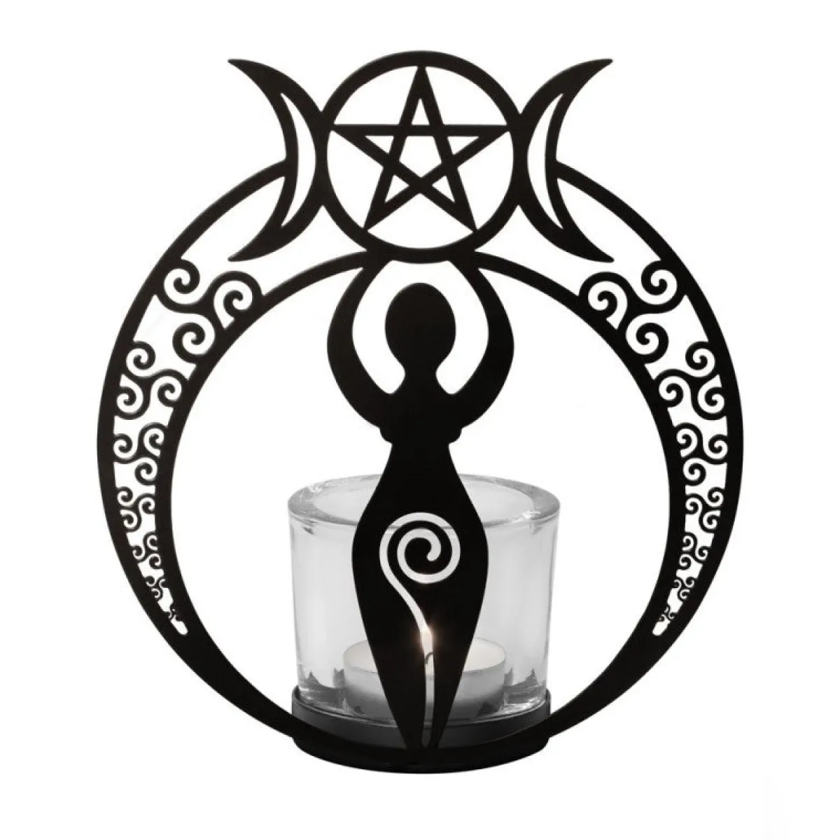 Clearance Alchemy Danu Goddess - Tuikkulyhty Goottikamaa|Koriste-Esineet