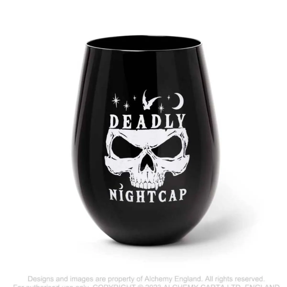 Hot Alchemy Deadly Nightcap - Jalaton viinilasi Goottikamaa|20-Vuotiaalle