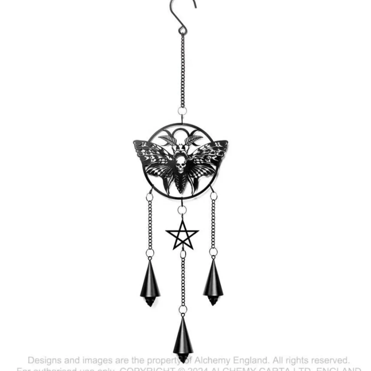 Clearance Alchemy Death's head moth - Tuulikello/koriste Goottikamaa|Pihatarvikkeet