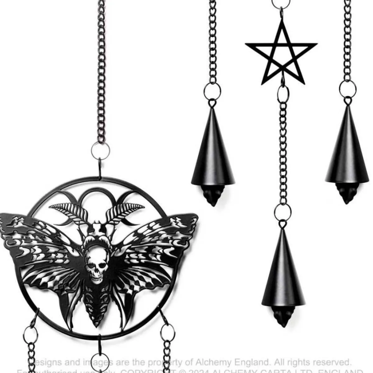 Clearance Alchemy Death's head moth - Tuulikello/koriste Goottikamaa|Pihatarvikkeet