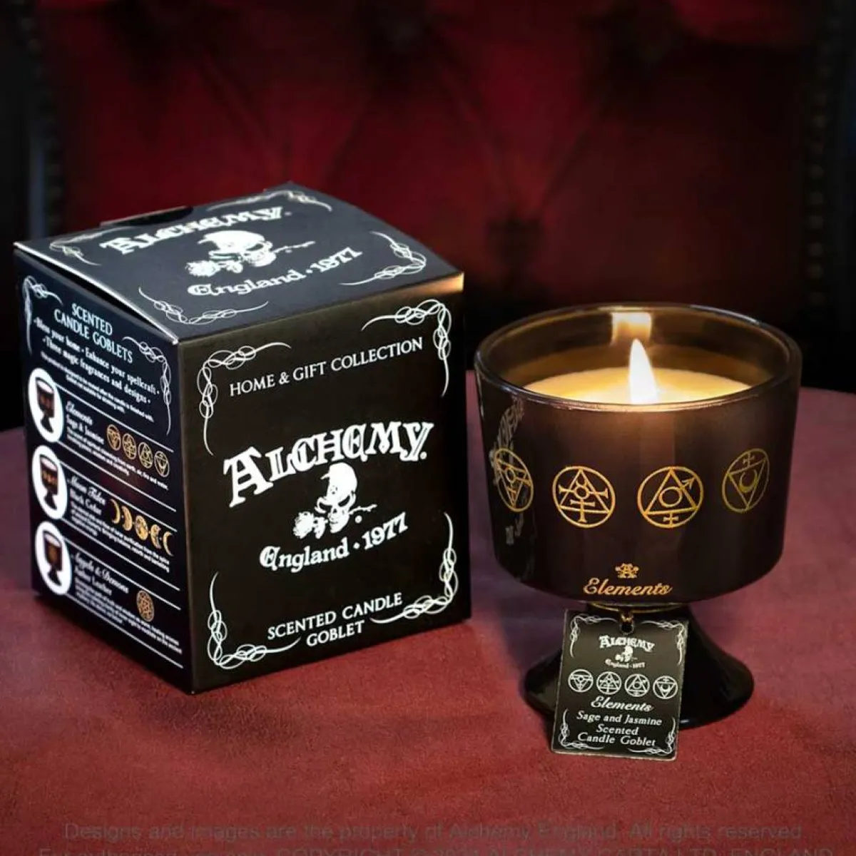 Alchemy Elements - Tuoksukynttilä Kynttilät Ja Kynttilänjalat