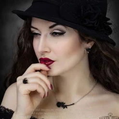 Online Ring O' Roses - Nappi korvakorut Goottikamaa|Rockabilly