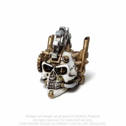 Outlet Steamhead Skull - Mini koriste esine Pääkallokamaa|Koriste-Esineet
