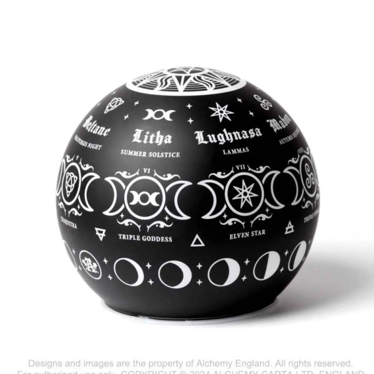 Clearance Alchemy Pagan Calendar - Pallovalaisin, LED Goottikamaa|Valaisimet