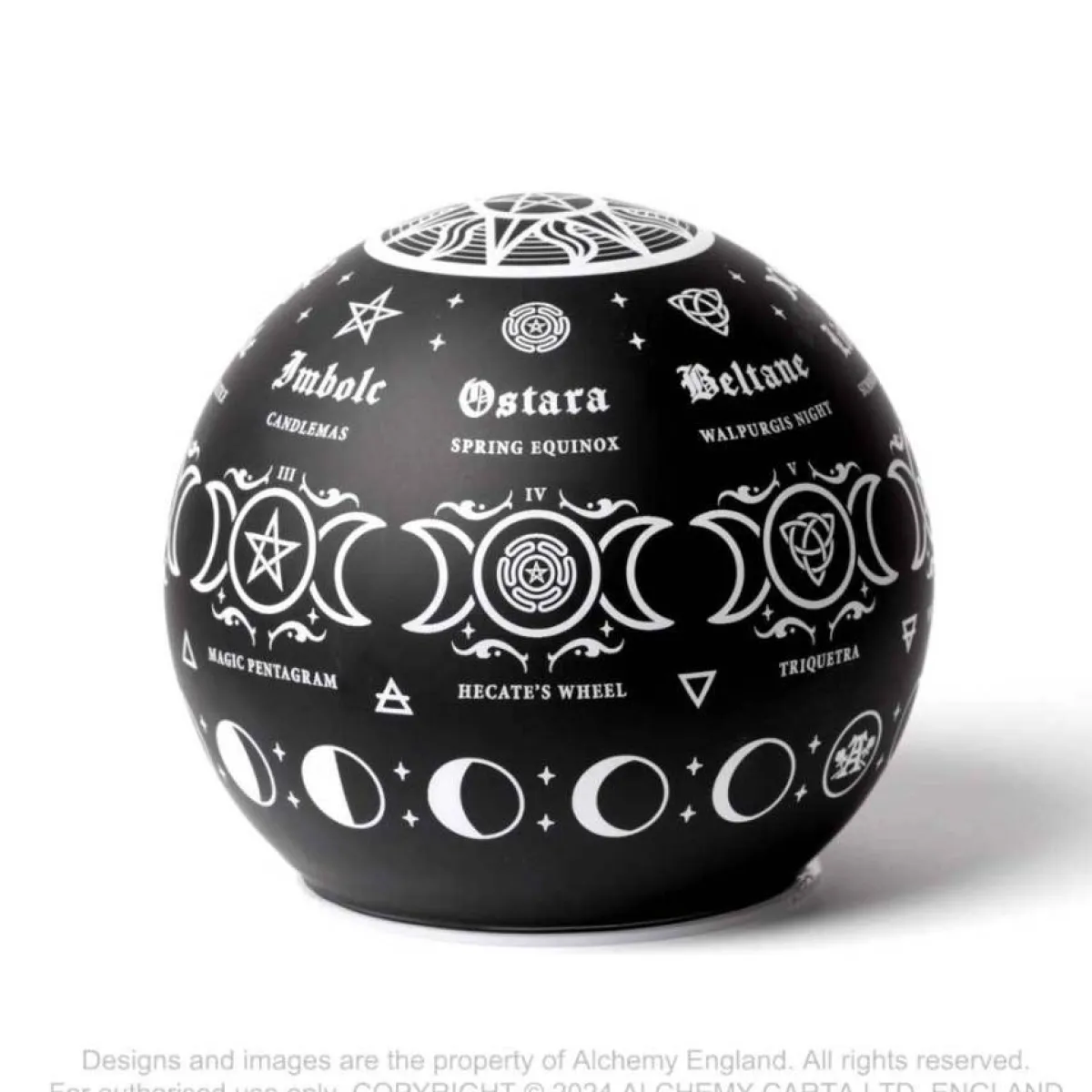Clearance Alchemy Pagan Calendar - Pallovalaisin, LED Goottikamaa|Valaisimet