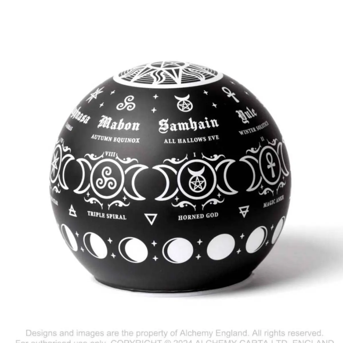 Clearance Alchemy Pagan Calendar - Pallovalaisin, LED Goottikamaa|Valaisimet