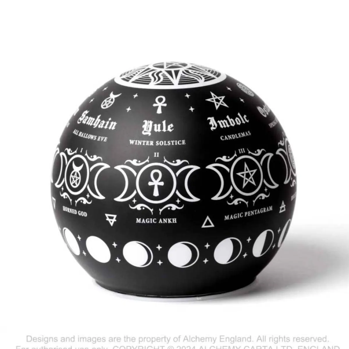 Clearance Alchemy Pagan Calendar - Pallovalaisin, LED Goottikamaa|Valaisimet