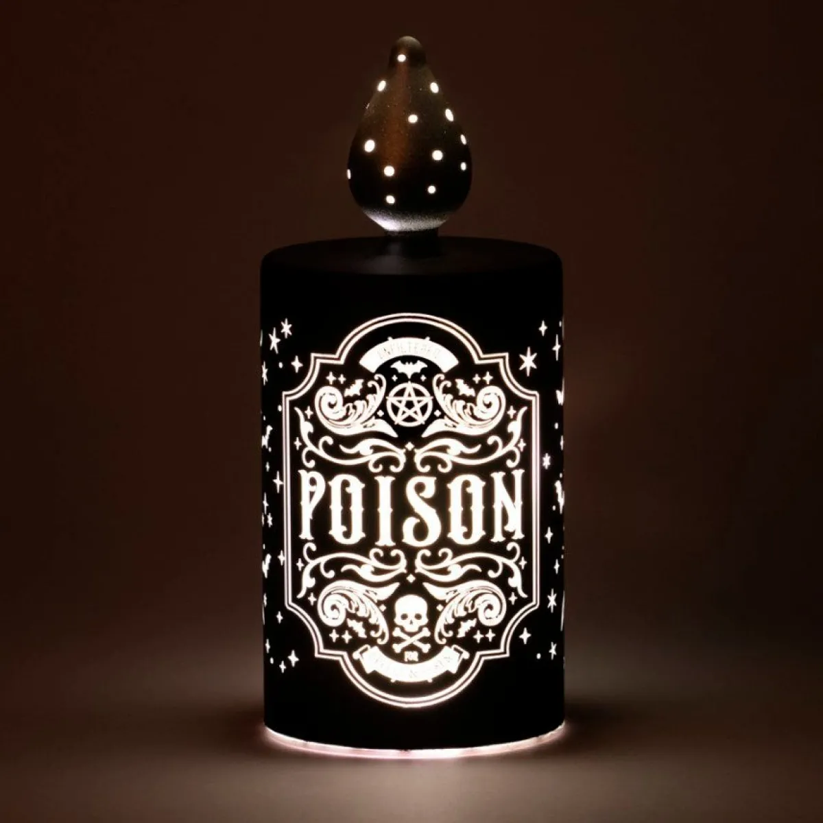 Hot Alchemy Poison Flame Lamp - LED-valo Goottikamaa|Valaisimet