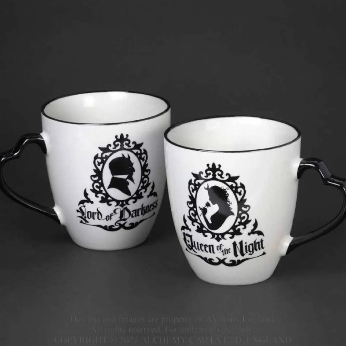 Clearance Alchemy Queen Of The Night & Lord Of Darkness- mukit 2kpl Ystävälle|Muut Mukit