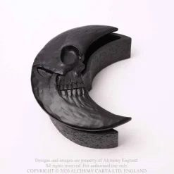 Outlet Alchemy Skull Moon - Rasia, black Hyllyt & Säilytys