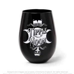 Alchemy Tipple Moon - Jalaton viinilasi Goottikamaa|Viinilasit Ja -Tarvikkeet