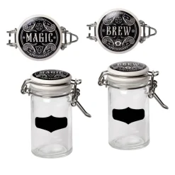 Alchemy Witch's Spice Rack - Maustepurkki setti 6kpl Koriste-Esineet|Hyllyt & Säilytys