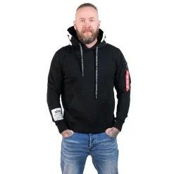 Discount Alpha - Huppari, musta Urban Wear Katukamaa|Sport