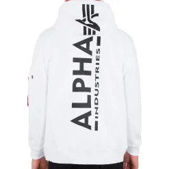 Discount Back print- Huppari, white Urban Wear Katukamaa|Hupparit