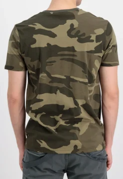 Sale Basic - T-Paita, olive camo T-Paidat|Urban Wear Katukamaa