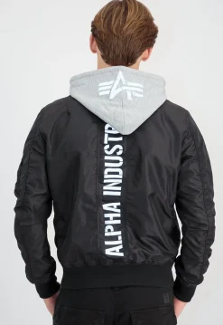 Hot MA-1 TT Back print - Pilottitakki hupulla Urban Wear Katukamaa|Takit