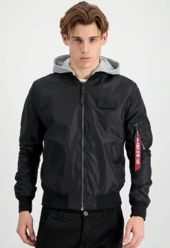 Hot MA-1 TT Back print - Pilottitakki hupulla Urban Wear Katukamaa|Takit