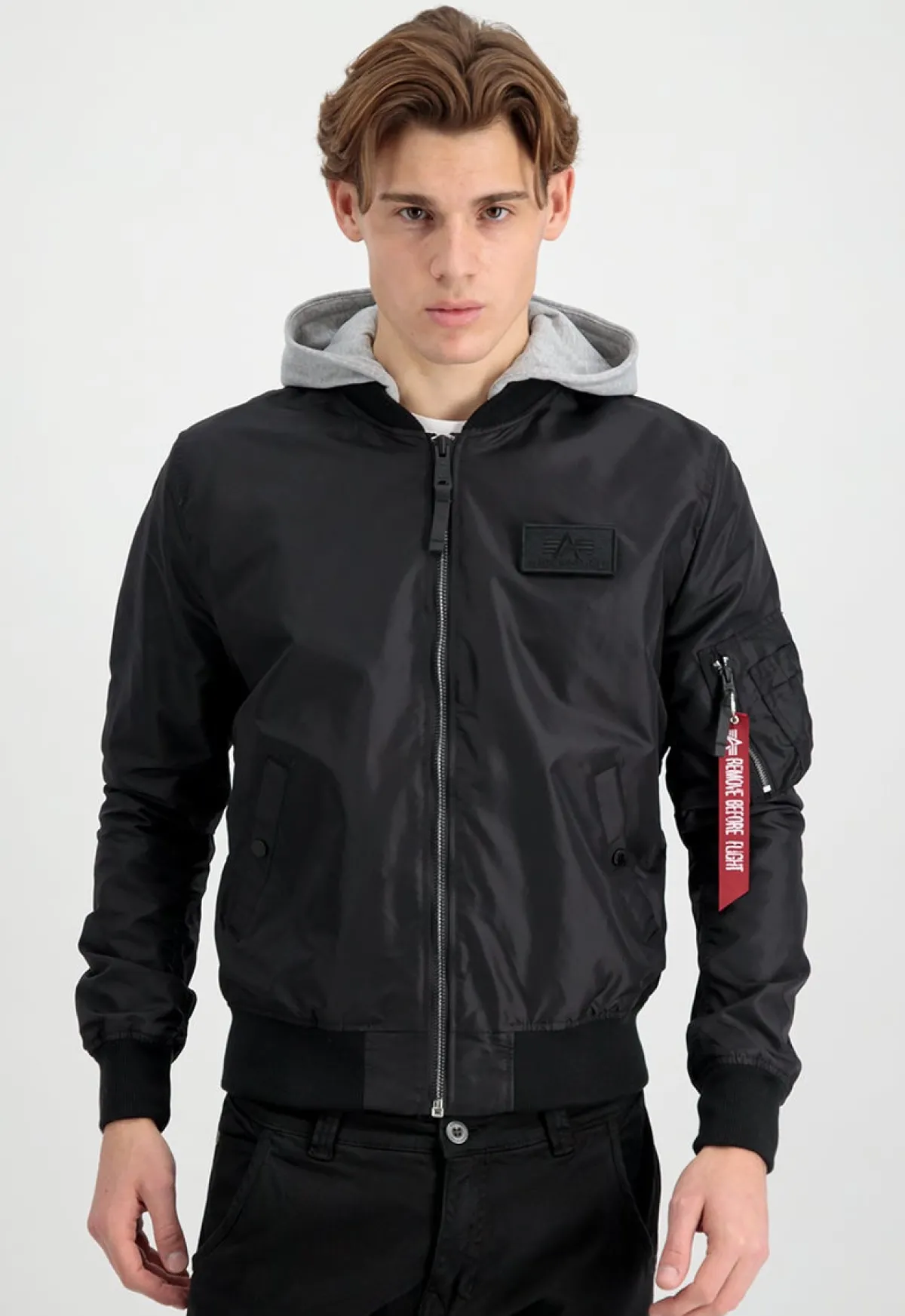 Hot MA-1 TT Back print - Pilottitakki hupulla Urban Wear Katukamaa|Takit