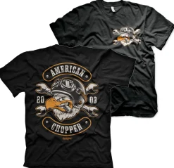 Online American Chopper Cigar Eagle - T-paita American Chopper|T-Paidat