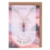 New Amethyst Crystal - kaulakoru ja kortti Kivi Ja Kristallikorut|Ametisti
