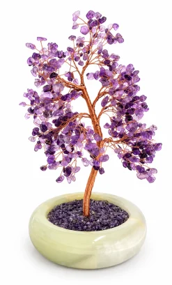 New Ametisti - Kristallipuu, 25 cm Ametisti|Kiviesineet