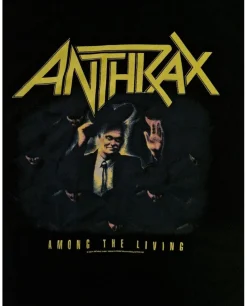 New Anthrax: Among The Living - T-paita T-Paidat|Anthrax