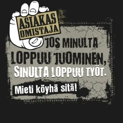 Outlet Asiakasomistaja T-paita Asenne T-Paidat