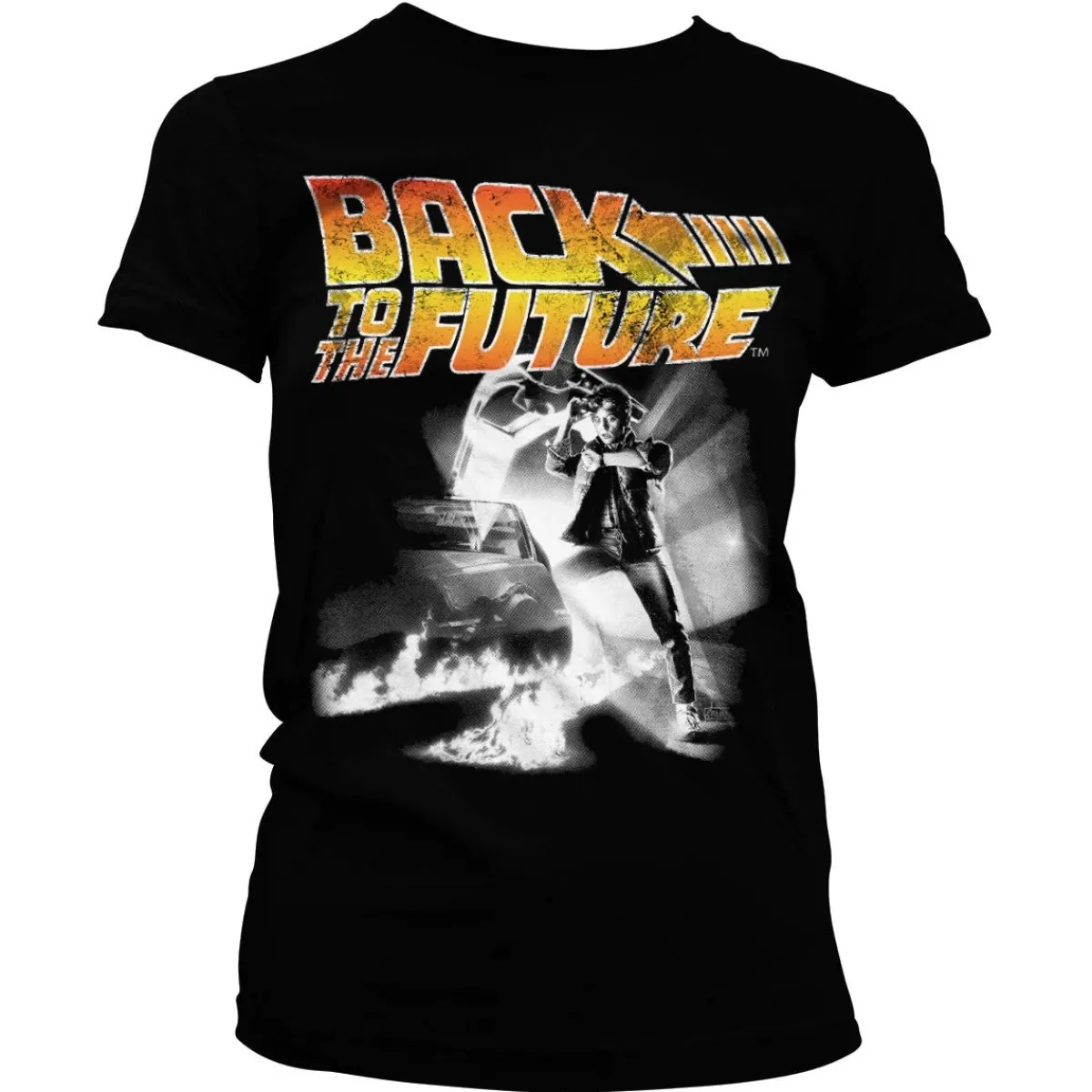 Hot Back To The Future Poster - Naisten T-paita T-Paidat|Back To The Future