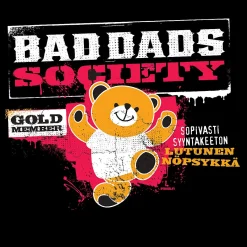 New Bad Dad - T-paita Isälle|Asenne T-Paidat