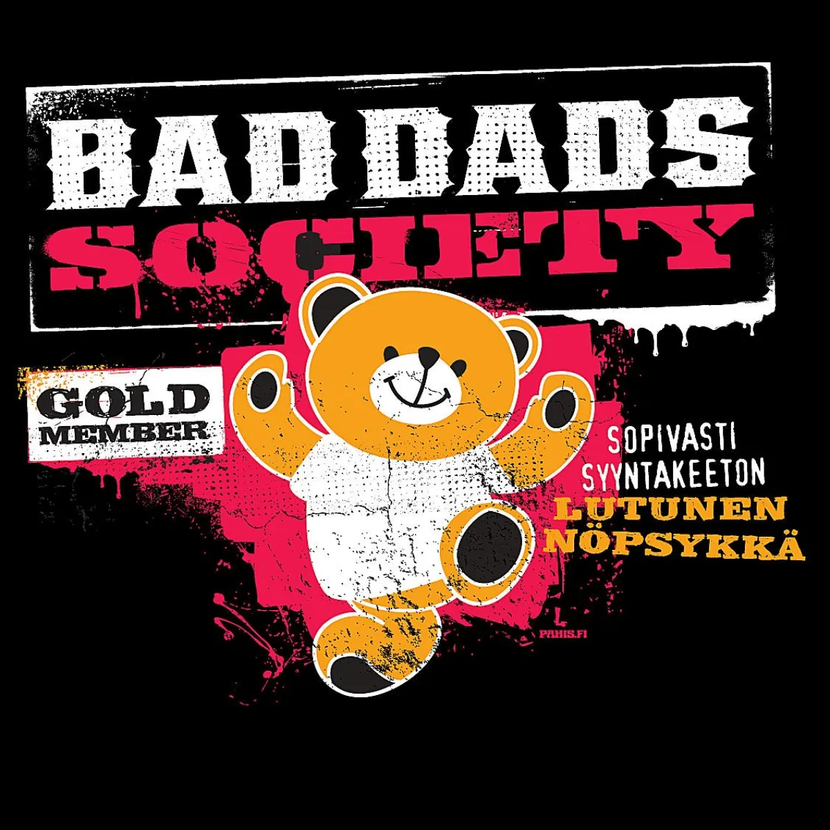 New Bad Dad - T-paita Isälle|Asenne T-Paidat