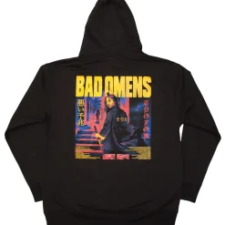 Clearance Bad Omens: Samurai Woman - Huppari Hupparit|Bändipaidat
