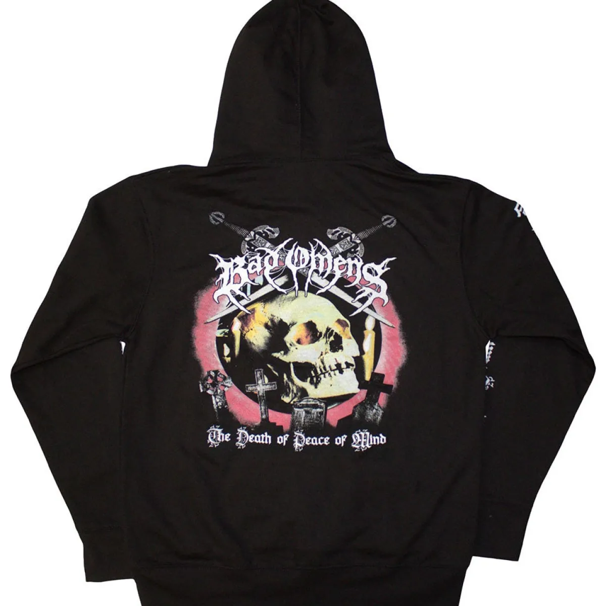 Clearance Bad Omens: Skull and Candles - Huppari Hupparit|Bändipaidat