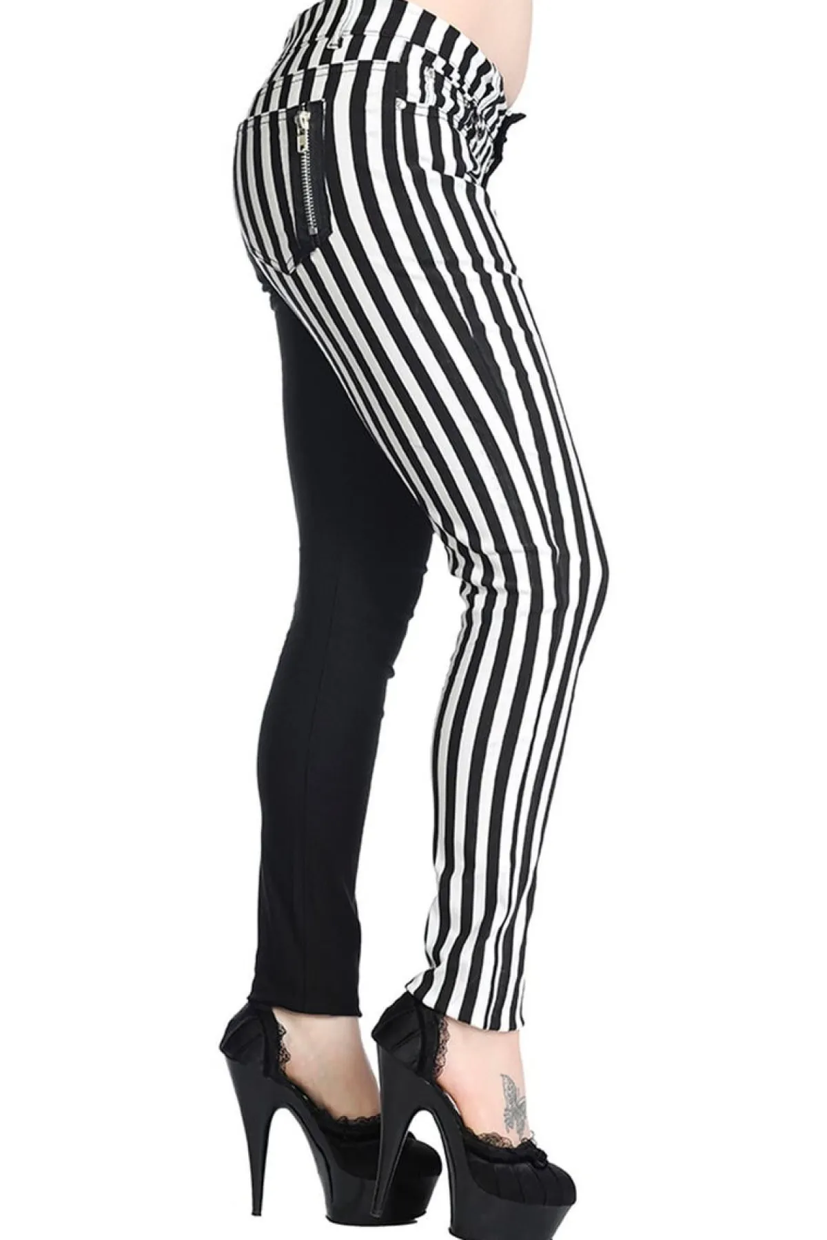 New Half and Half Striped - Housut Goottikamaa|Muut Housut