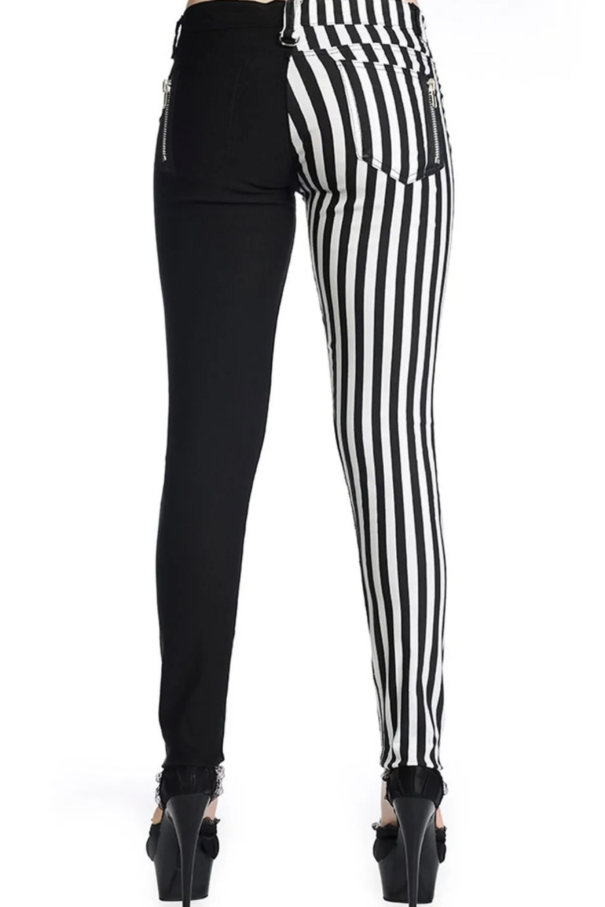 New Half and Half Striped - Housut Goottikamaa|Muut Housut