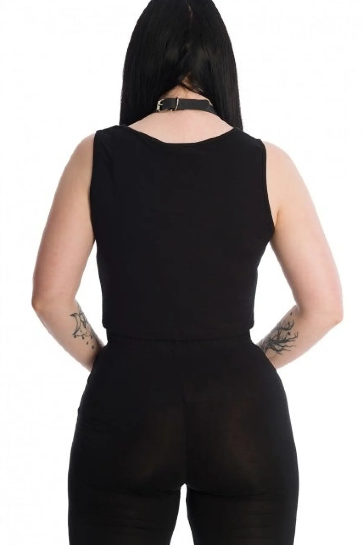 Online Space Kitty - Crop toppi Kissateema|Topit