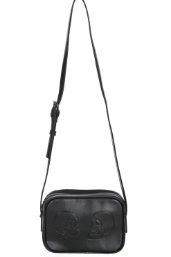 Sale Twin Skull - Crossbody laukku Goottikamaa|Käsilaukut Ja Olkalaukut