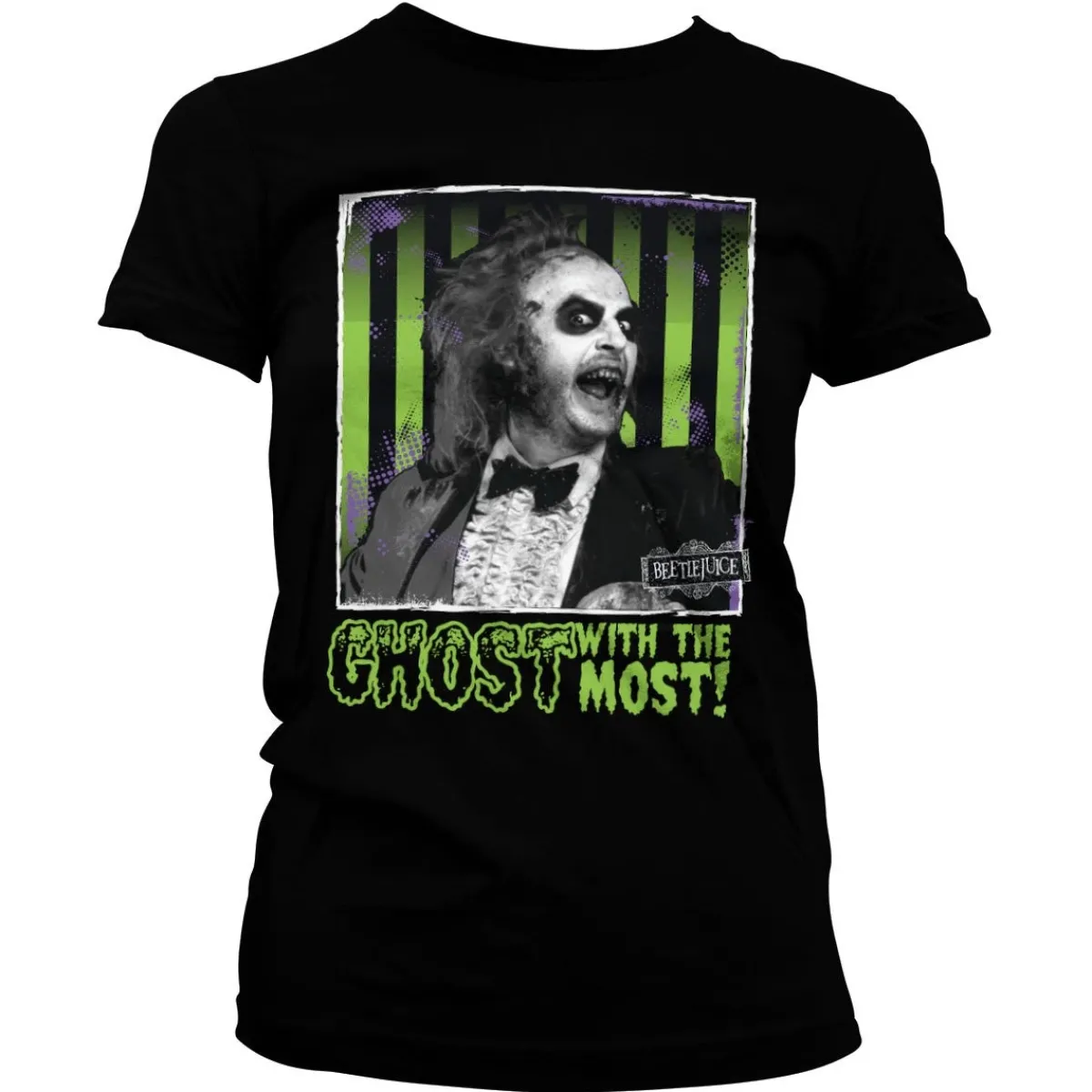 Clearance Beetlejuice Ghost With The Most - Naisten T-paita Goottikamaa|T-Paidat