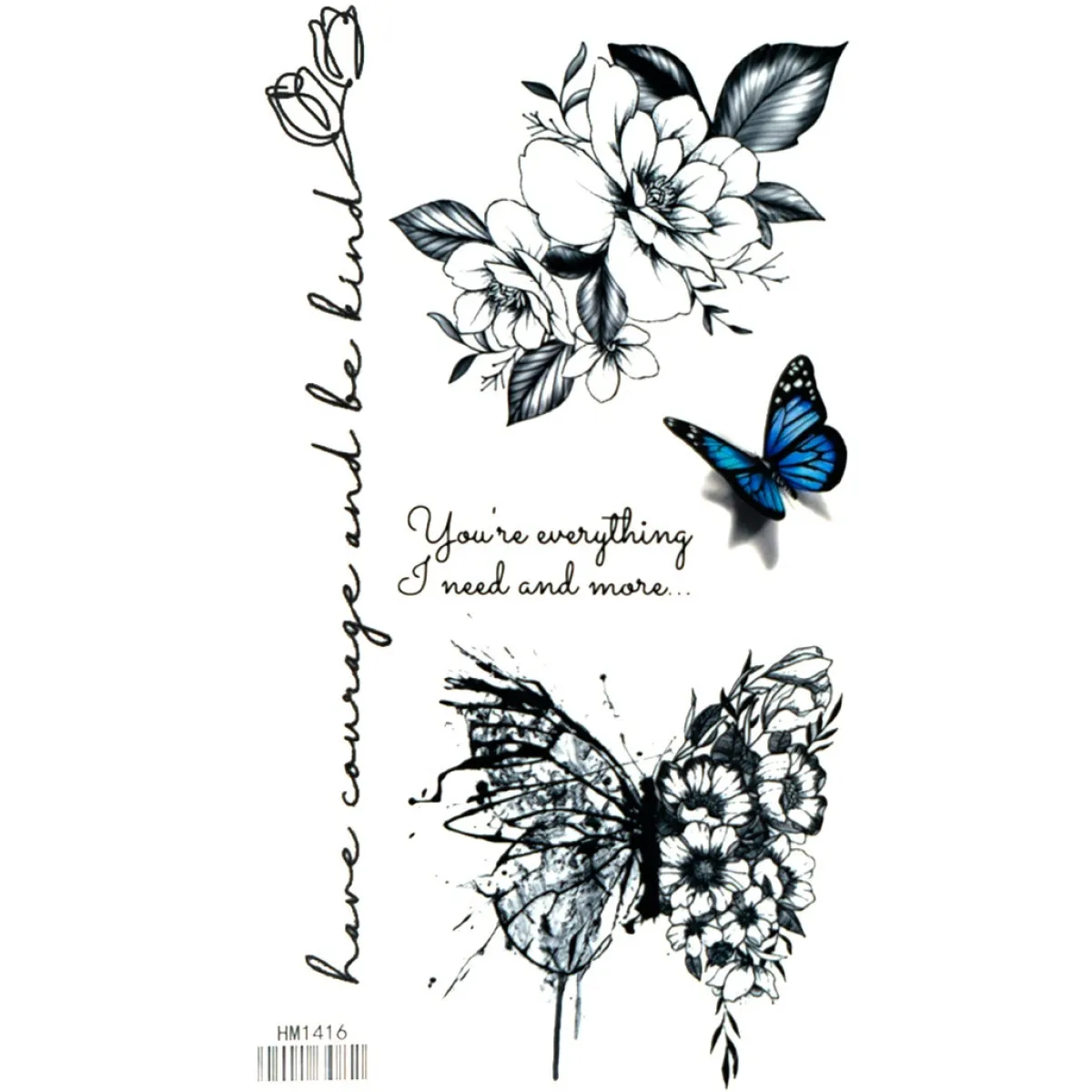 Clearance Be Kind - siirtotatuointi Siirtotatuoinnit|Hippikamaa
