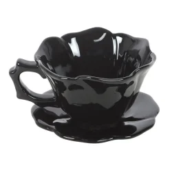 Sale Black Rose - Teekuppi ja aluslautanen Teeastiat|30-Vuotiaalle