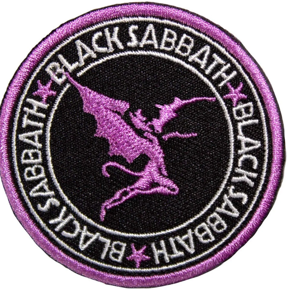 Hot Black Sabbath: Daemon Circle-Kangasmerkki Black Sabbath|Kangasmerkit