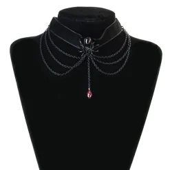 Clearance Blood Widow Velvet - Choker Goottikamaa|Chokerit