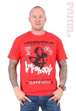 Hot Led Zeppelin Japanese - T-paita Bändipaidat|Bändipaidat