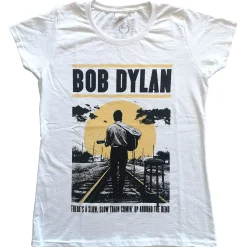 Discount Bob Dylan Slow train - Naisten T-paita Bob Dylan|T-Paidat