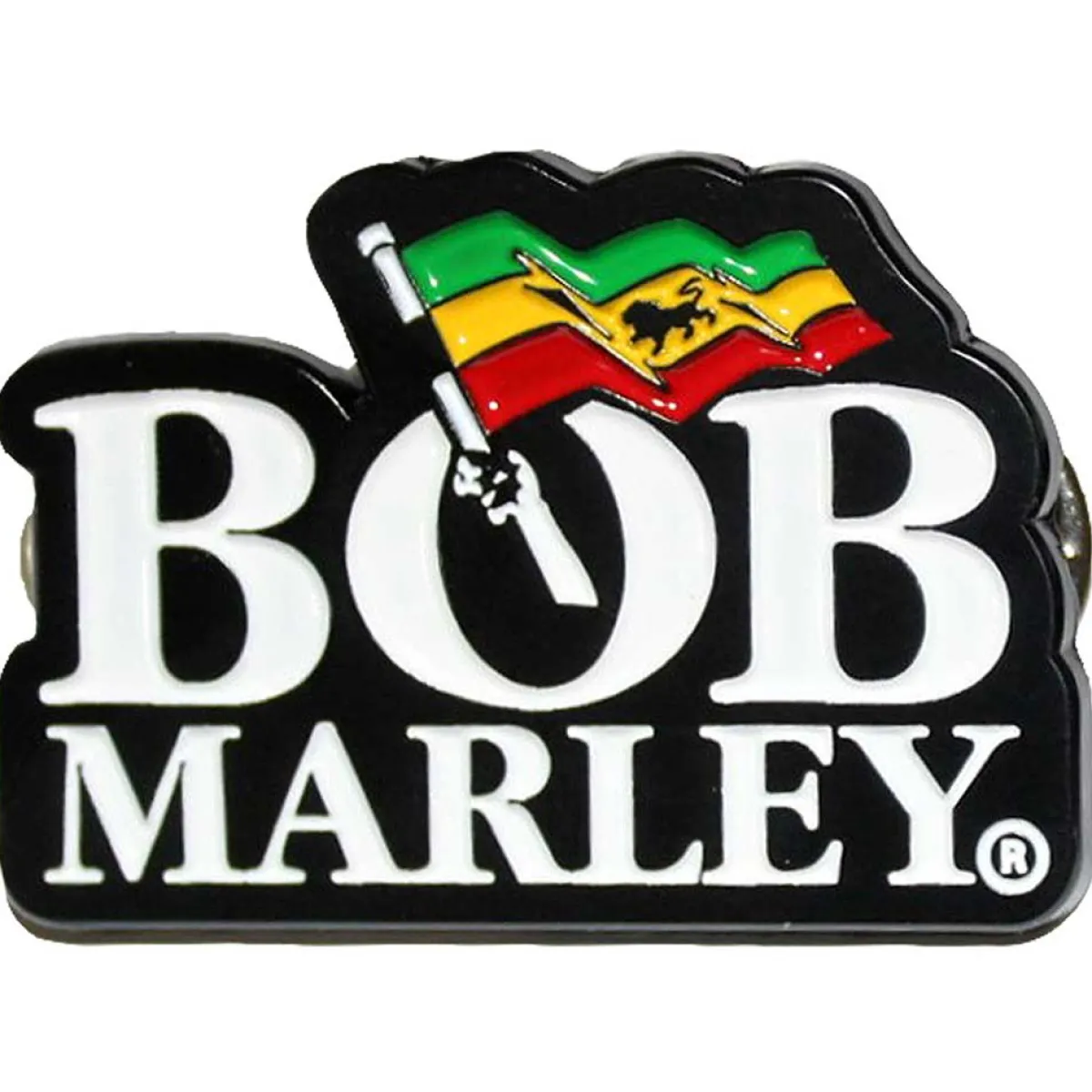 Hot Bob Marley Logo - Pinssi Hippikamaa|Pinssit Ja Rintanapit